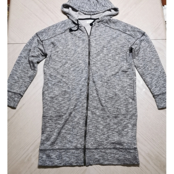 Paper Label Hoodie Cardigan - Picture 2 of 13